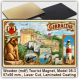 Gibraltar Art Gifts and Magnets, Model 05-3 Gibraltar Art Gifts and Magnets, Model 05-3