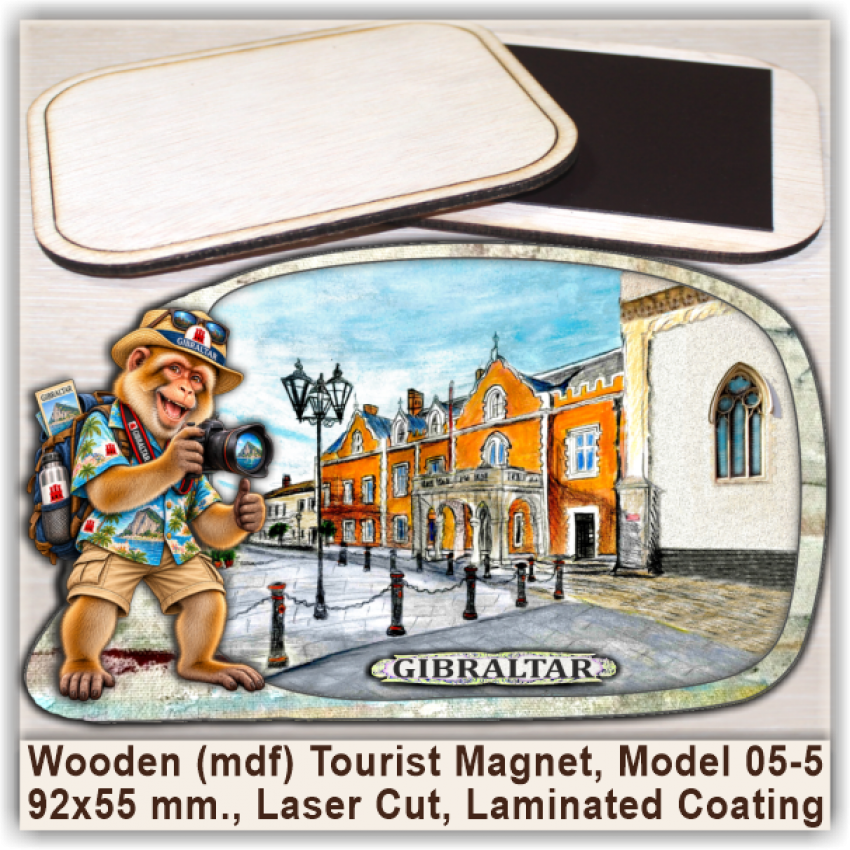 Gibraltar Fun Magnets & Souvenirs, Model 05-5 Gibraltar Fun Magnets & Souvenirs, Model 05-5