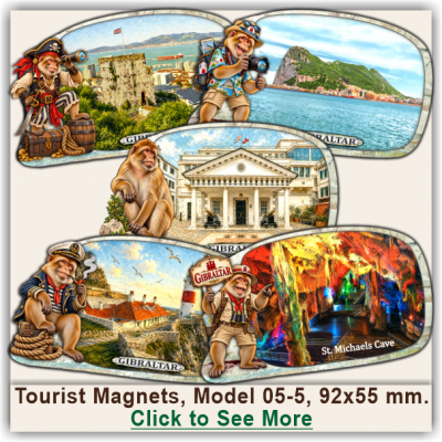 05-5 Fun Magnets & Souvenirs, Model 05-5