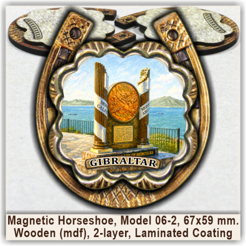 Gibraltar Magnetic Horseshoes, Model 06-2 Gibraltar Magnetic Horseshoes, Model 06-2