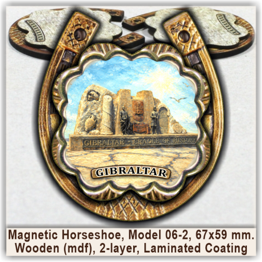 Gibraltar Magnetic Horseshoes, Model 06-2 Gibraltar Magnetic Horseshoes, Model 06-2