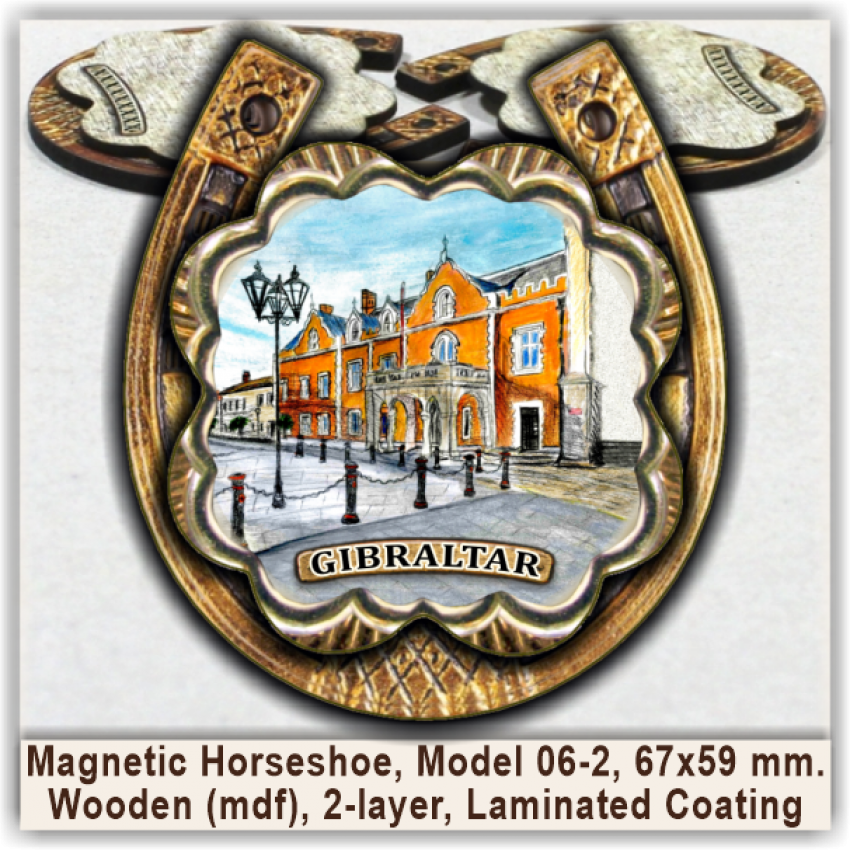 Gibraltar Magnetic Horseshoes, Model 06-2 Gibraltar Magnetic Horseshoes, Model 06-2