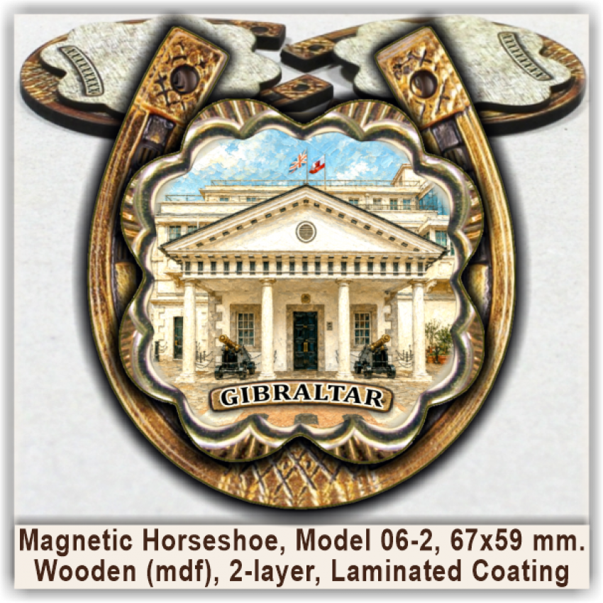 Gibraltar Magnetic Horseshoes, Model 06-2 Gibraltar Magnetic Horseshoes, Model 06-2