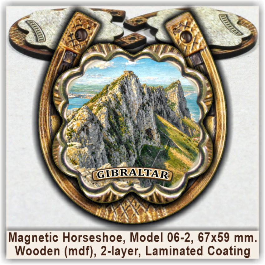 Gibraltar Magnetic Horseshoes, Model 06-2 Gibraltar Magnetic Horseshoes, Model 06-2