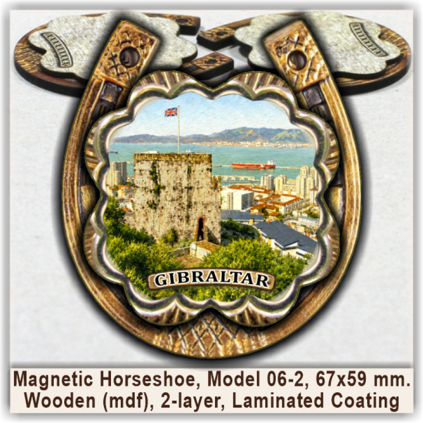 Gibraltar Magnetic Horseshoes, Model 06-2 Gibraltar Magnetic Horseshoes, Model 06-2