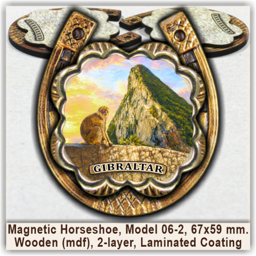 Gibraltar Magnetic Horseshoes, Model 06-2 Gibraltar Magnetic Horseshoes, Model 06-2