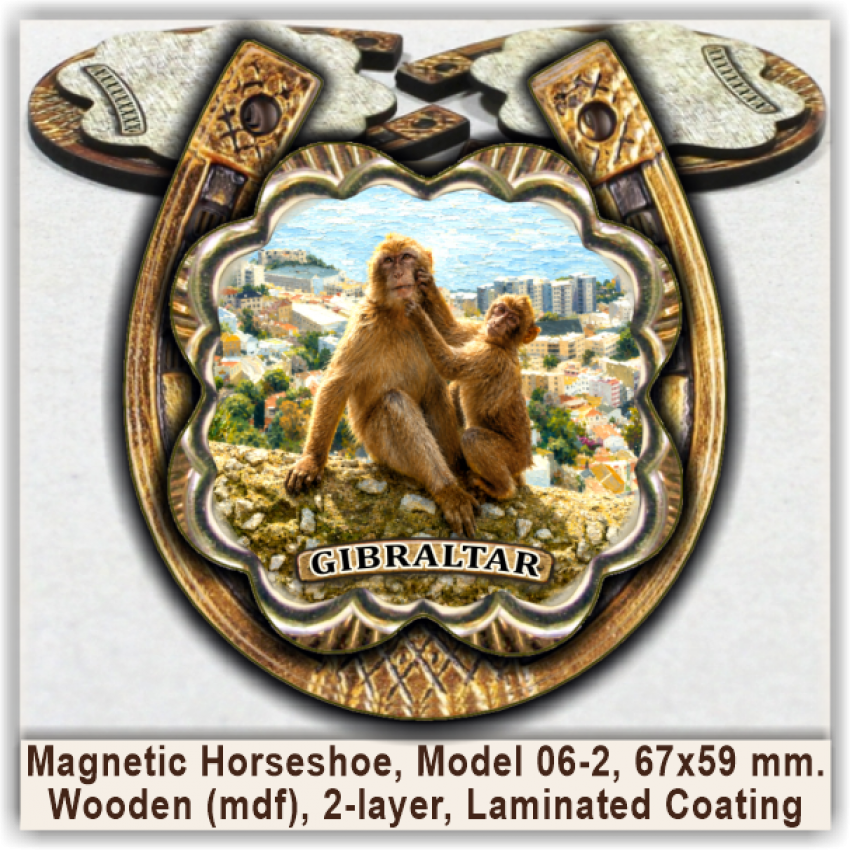 Gibraltar Magnetic Horseshoes, Model 06-2 Gibraltar Magnetic Horseshoes, Model 06-2