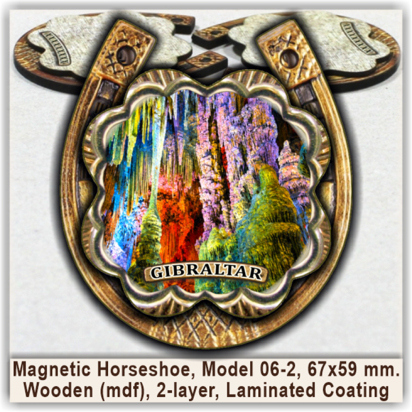 Gibraltar Magnetic Horseshoes, Model 06-2 Gibraltar Magnetic Horseshoes, Model 06-2