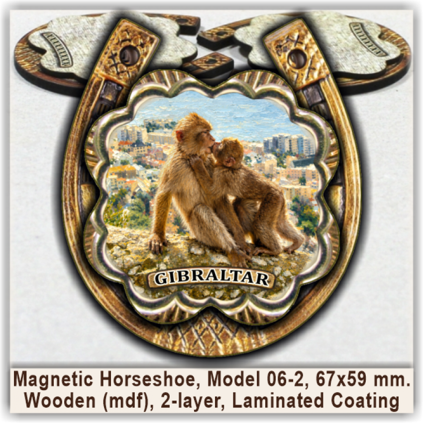 Gibraltar Magnetic Horseshoes, Model 06-2 Gibraltar Magnetic Horseshoes, Model 06-2