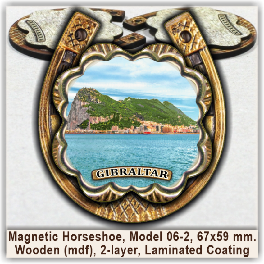 Gibraltar Magnetic Horseshoes, Model 06-2 Gibraltar Magnetic Horseshoes, Model 06-2