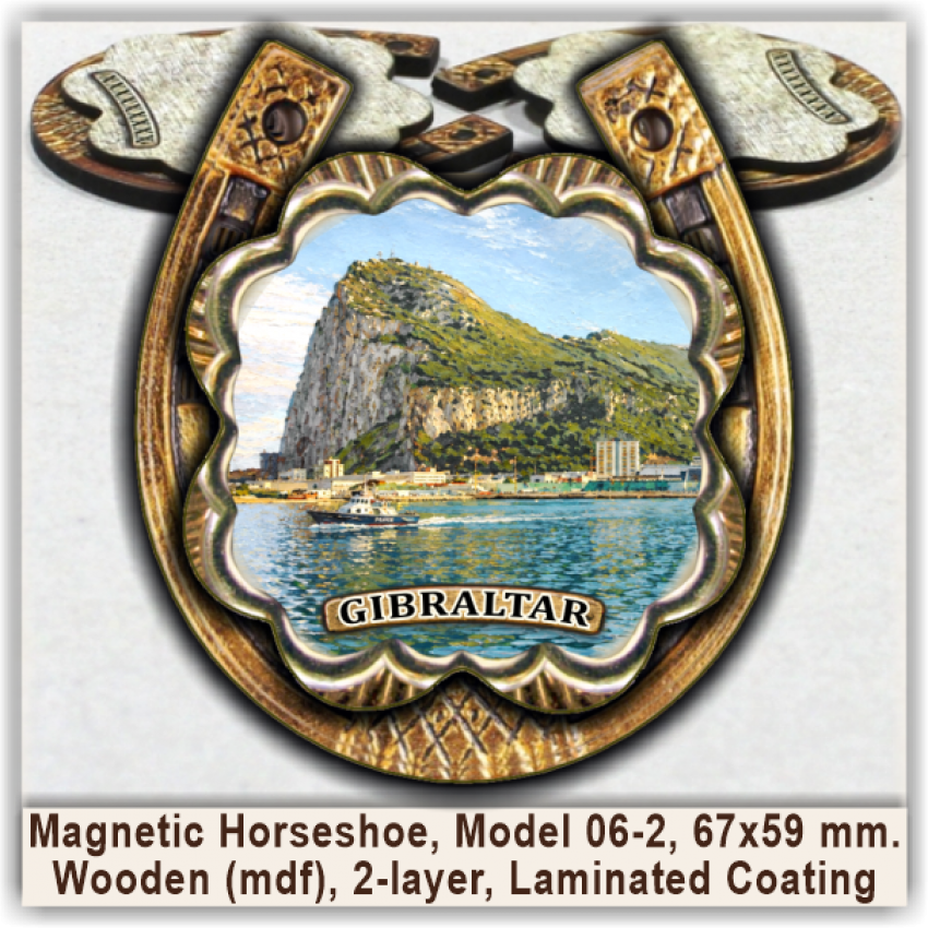 Gibraltar Magnetic Horseshoes, Model 06-2 Gibraltar Magnetic Horseshoes, Model 06-2