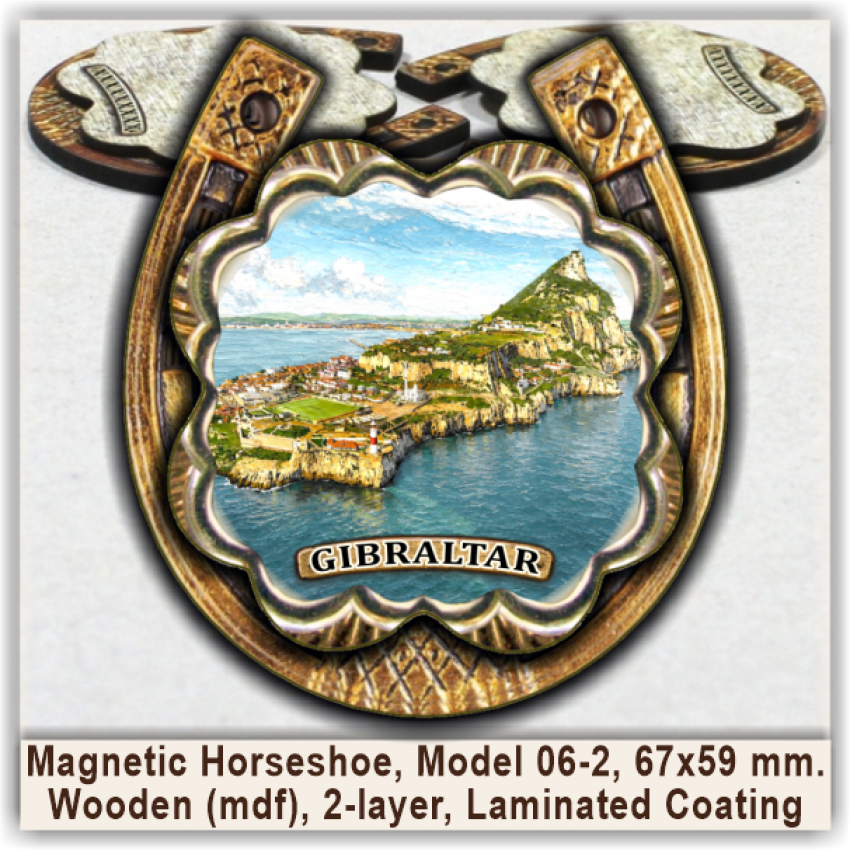 Gibraltar Magnetic Horseshoes, Model 06-2 Gibraltar Magnetic Horseshoes, Model 06-2
