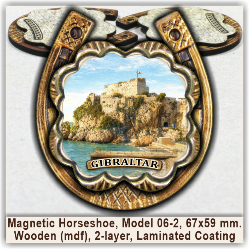 Gibraltar Magnetic Horseshoes, Model 06-2 Gibraltar Magnetic Horseshoes, Model 06-2