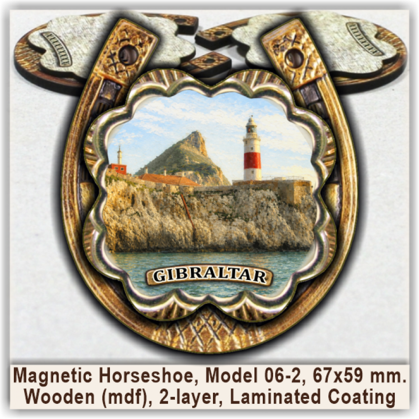 Gibraltar Magnetic Horseshoes, Model 06-2 Gibraltar Magnetic Horseshoes, Model 06-2
