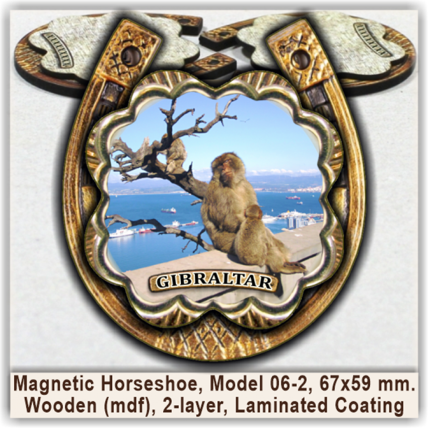 Gibraltar Magnetic Horseshoes, Model 06-2 Gibraltar Magnetic Horseshoes, Model 06-2