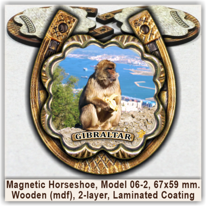 Gibraltar Magnetic Horseshoes, Model 06-2 Gibraltar Magnetic Horseshoes, Model 06-2