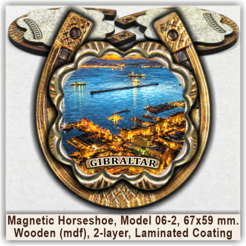 Gibraltar Magnetic Horseshoes, Model 06-2 Gibraltar Magnetic Horseshoes, Model 06-2