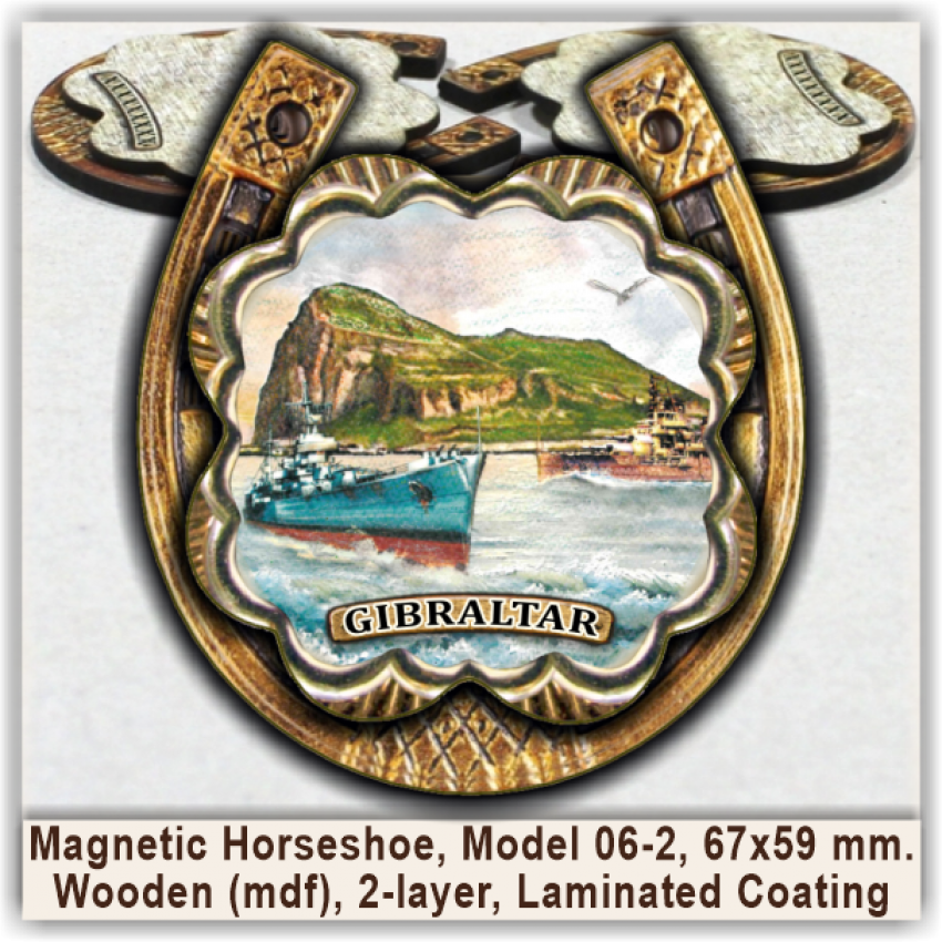 Gibraltar Magnetic Horseshoes, Model 06-2 Gibraltar Magnetic Horseshoes, Model 06-2