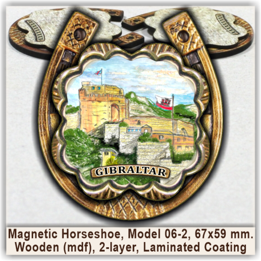 Gibraltar Magnetic Horseshoes, Model 06-2 Gibraltar Magnetic Horseshoes, Model 06-2