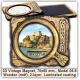 Gibraltar 3D Vintage Magnets, Model 06-6 Gibraltar 3D Vintage Magnets, Model 06-6
