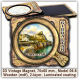Gibraltar 3D Vintage Magnets, Model 06-6 Gibraltar 3D Vintage Magnets, Model 06-6