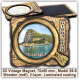 Gibraltar 3D Vintage Magnets, Model 06-6 Gibraltar 3D Vintage Magnets, Model 06-6