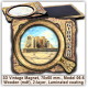 Gibraltar 3D Vintage Magnets, Model 06-6 Gibraltar 3D Vintage Magnets, Model 06-6