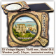Gibraltar 3D Vintage Magnets, Model 06-6 Gibraltar 3D Vintage Magnets, Model 06-6