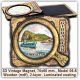Gibraltar 3D Vintage Magnets, Model 06-6 Gibraltar 3D Vintage Magnets, Model 06-6