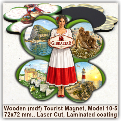 Gibraltar Magnetic Clovers & Hearts, Model 10-5 Gibraltar Magnetic Clovers & Hearts, Model 10-5