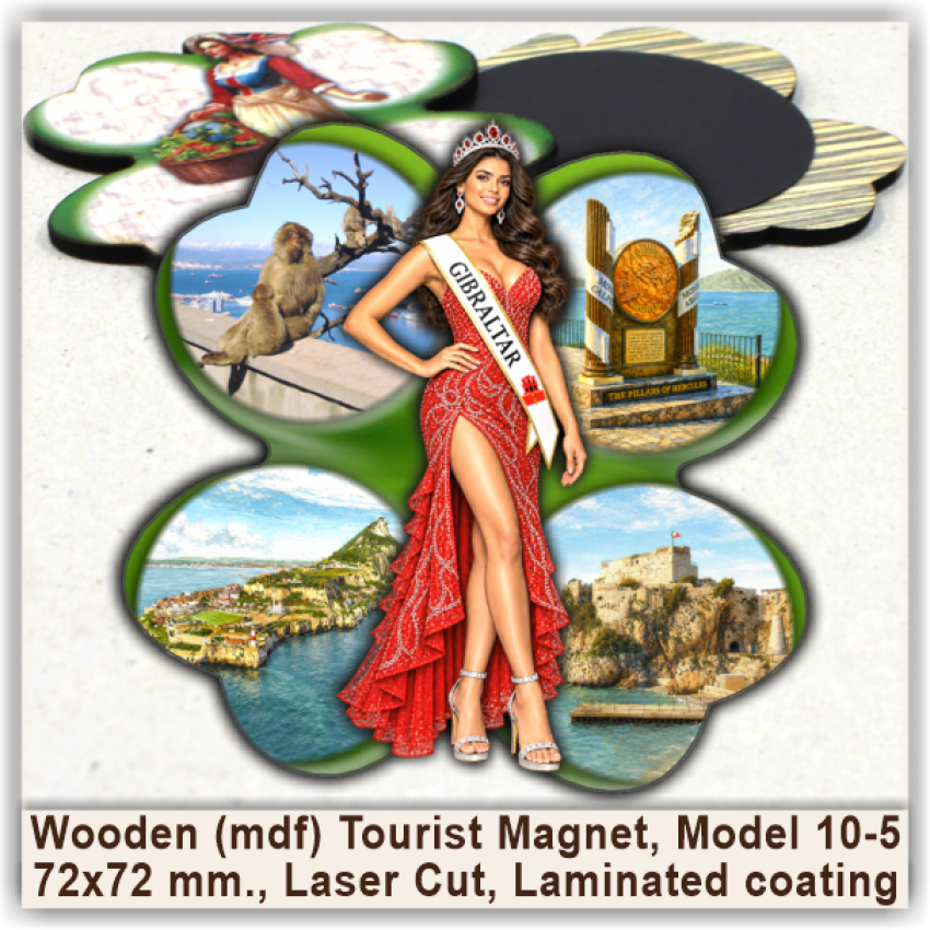 Gibraltar Magnetic Clovers & Hearts, Model 10-5 Gibraltar Magnetic Clovers & Hearts, Model 10-5