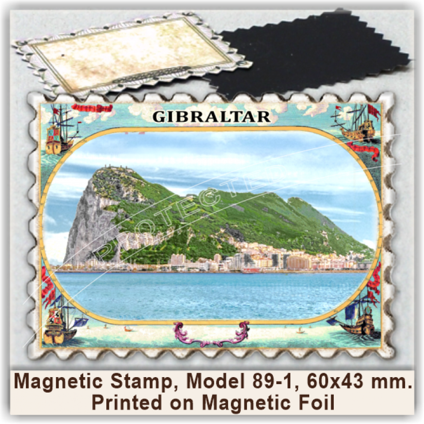 Gibraltar Magnetic Stamps, Model 89-1 Gibraltar Magnetic Stamps, Model 89-1