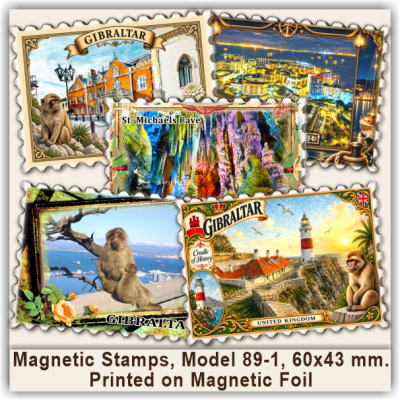 Gibraltar Magnetic Stamps, Model 89-1 Gibraltar Magnetic Stamps, Model 89-1