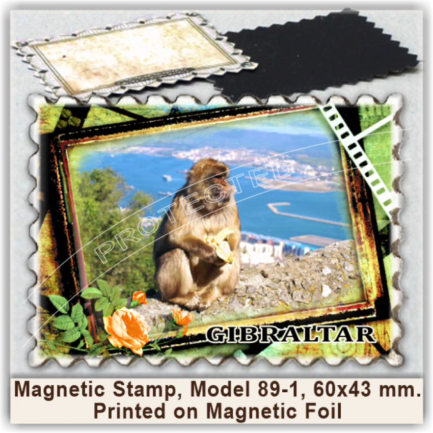 Gibraltar Magnetic Stamps, Model 89-1 Gibraltar Magnetic Stamps, Model 89-1