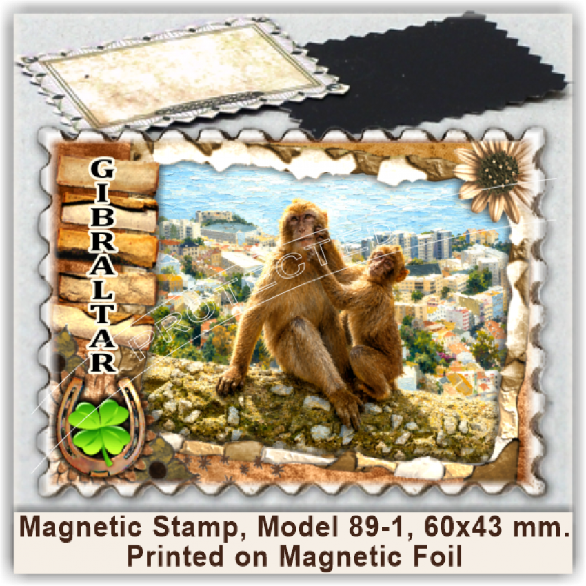 Gibraltar Magnetic Stamps, Model 89-1 Gibraltar Magnetic Stamps, Model 89-1