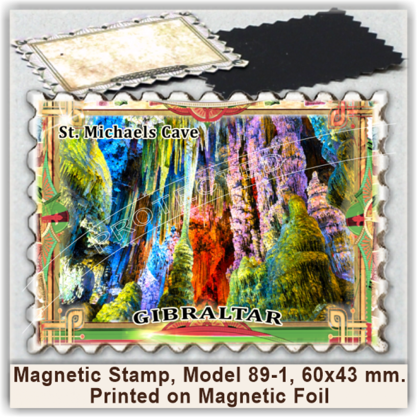 Gibraltar Magnetic Stamps, Model 89-1 Gibraltar Magnetic Stamps, Model 89-1