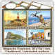 Gibraltar Magnetic Postcards, Model 90-3 Gibraltar Magnetic Postcards, Model 90-3