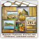 Gibraltar Magnetic Postcards, Model 90-3 Gibraltar Magnetic Postcards, Model 90-3