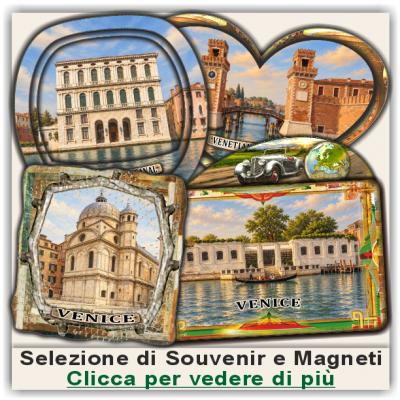 Venezia / Venice, Set di Souvenir e Magneti Promozionali