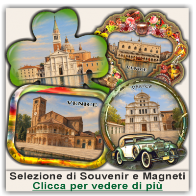 Venezia / Venice, Set di Souvenir e Magneti Promozionali