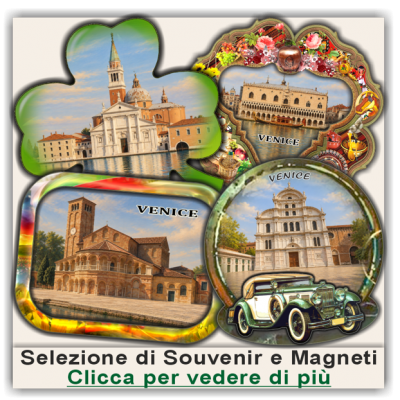 Venezia / Venice, Set di Souvenir e Magneti Promozionali