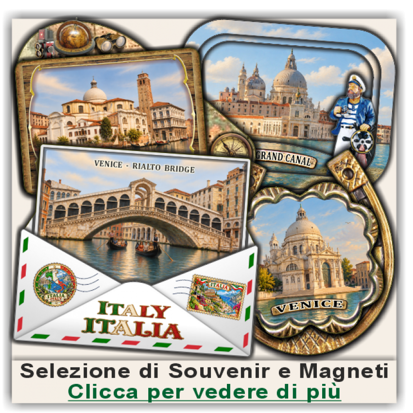 Venezia / Venice, Set di Souvenir e Magneti Promozionali Venezia / Venice, Set di Souvenir e Magneti Promozionali