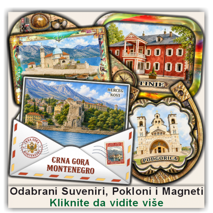 Rijeka Crnojevića, Promotivni Suveniri, Magneti, Pokloni