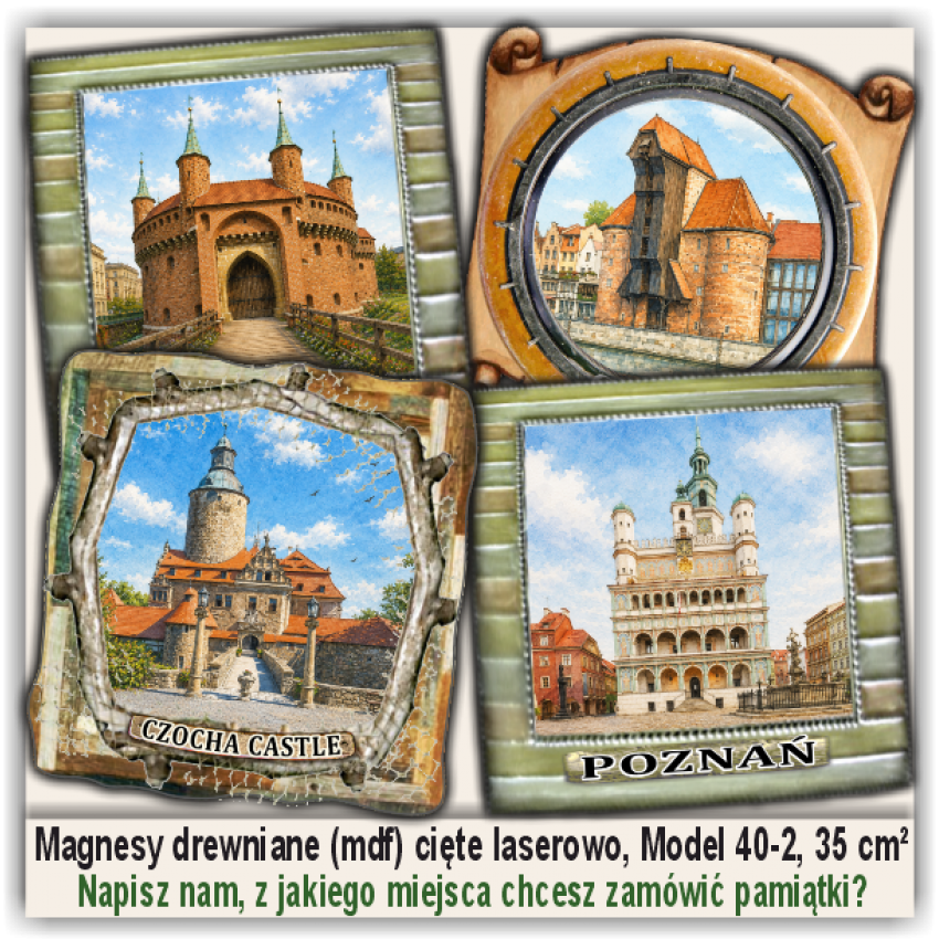 Zgierz, Pamiątki i Magnesy Promocyjne