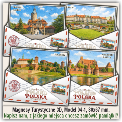 Augustowski Kanał, Pamiątki i Magnesy Promocyjne