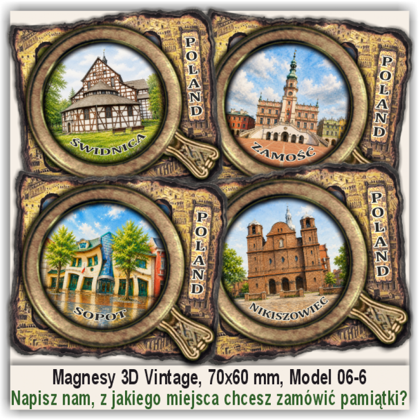 Zgierz, Pamiątki i Magnesy Promocyjne