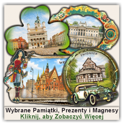 Złotów, Pamiątki i Magnesy Promocyjne