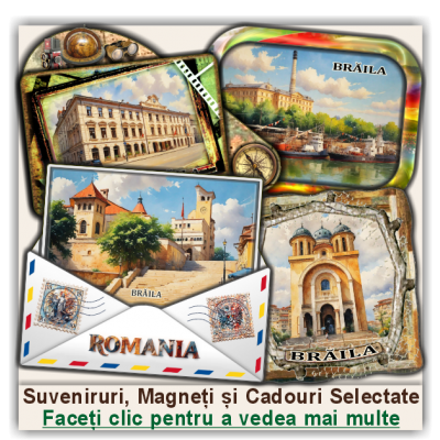 Brăila, Suveniruri și Magneți