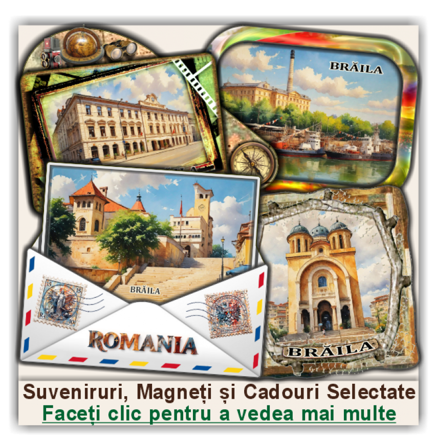 Brăila, Suveniruri și Magneți