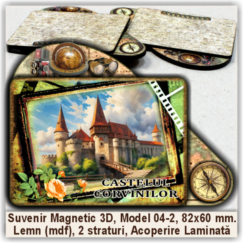 Castelul Corvinilor, Suveniruri și Magneți